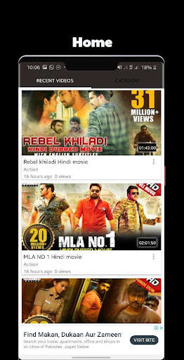 Run android online APK South Indian Movies Dubbed In Hindi from MyAndroid or emulate South Indian Movies Dubbed In Hindi using MyAndroid