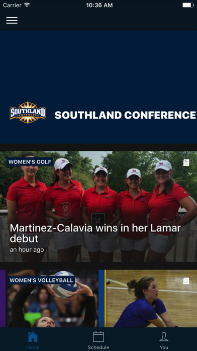 Emulate iPhone app Southland Conference using MyAndroid Emulate iPhone app Southland Conference using MyAndroid
