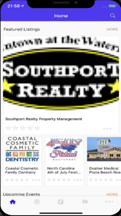 Emulate iPhone app Southport Oak Island Chamber using MyAndroid Emulate iPhone app Southport Oak Island Chamber using MyAndroid