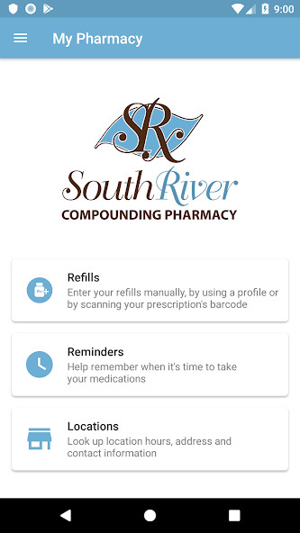 Emulate iPhone app South River Compounding Rx using MyAndroid Emulate iPhone app South River Compounding Rx using MyAndroid