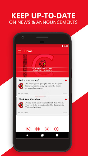 Run android online APK South Sioux City CS from MyAndroid or emulate South Sioux City CS using MyAndroid