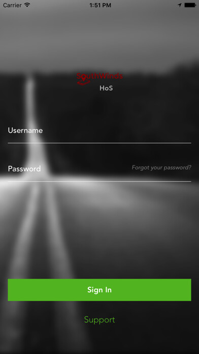 Emulate iPhone app Southwinds HOS using MyAndroid Emulate iPhone app Southwinds HOS using MyAndroid