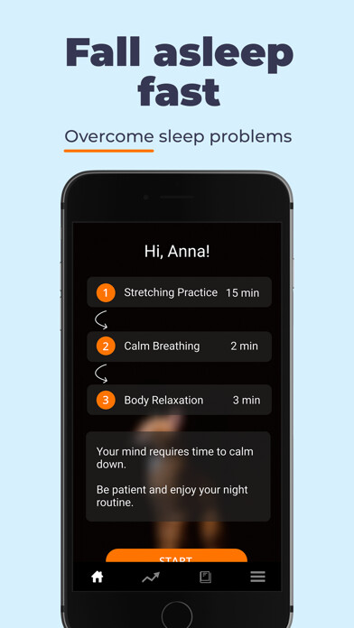 Emulate iPhone app Sova: Yoga, Breath and Sleep using MyAndroid Emulate iPhone app Sova: Yoga, Breath and Sleep using MyAndroid