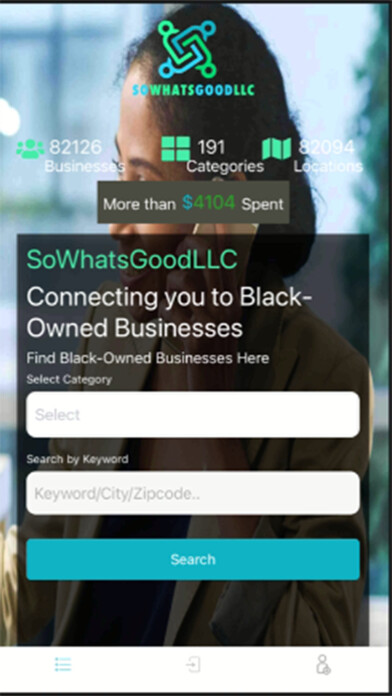 Emulate iPhone app SoWhatsGoodLLC using MyAndroid