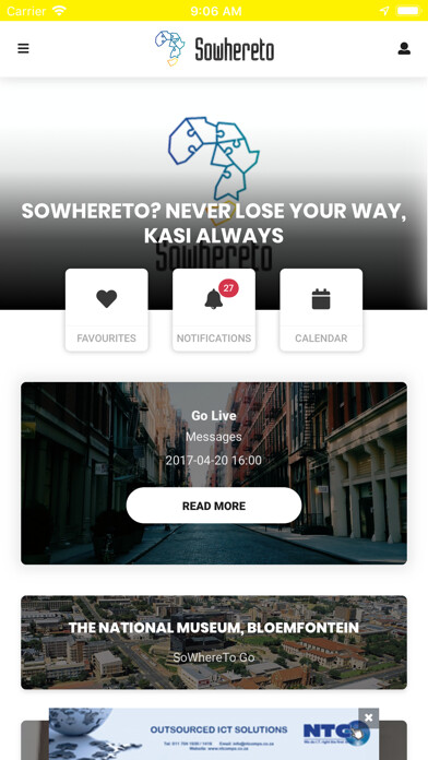 Emulate iPhone app SoWhereTo App using MyAndroid