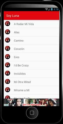 Emulate Android APK Soy Luna Musica