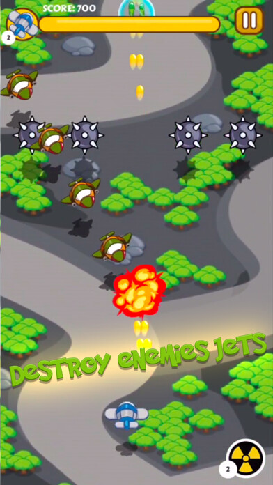 Emulate iPhone app Space Adventure Attack - Super Shooter World HD using MyAndroid