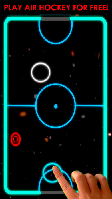 Emulate iPhone app Space Air-Hockey using MyAndroid