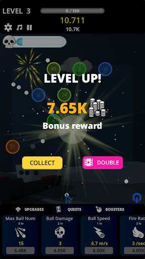 Emulate iPhone app Space Ball Shooter using MyAndroid