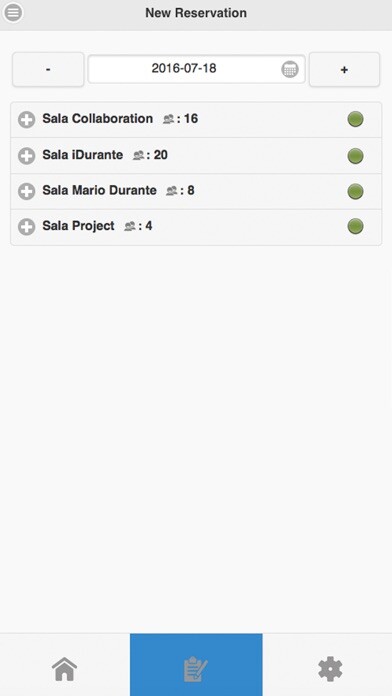 Emulate iPhone app Space Booking App using MyAndroid Emulate iPhone app Space Booking App using MyAndroid