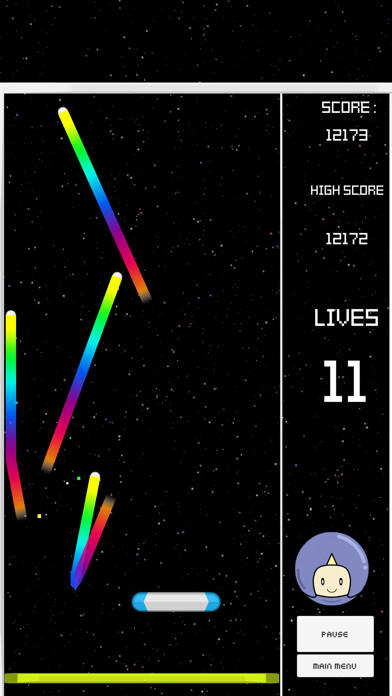 Emulate iPhone app SpaceBots. using MyAndroid