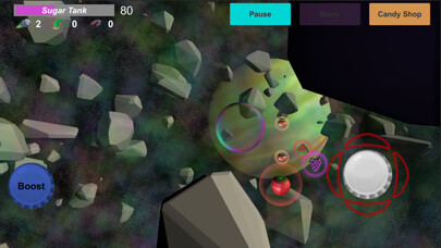 Emulate iPhone app Space Candy using MyAndroid Emulate iPhone app Space Candy using MyAndroid