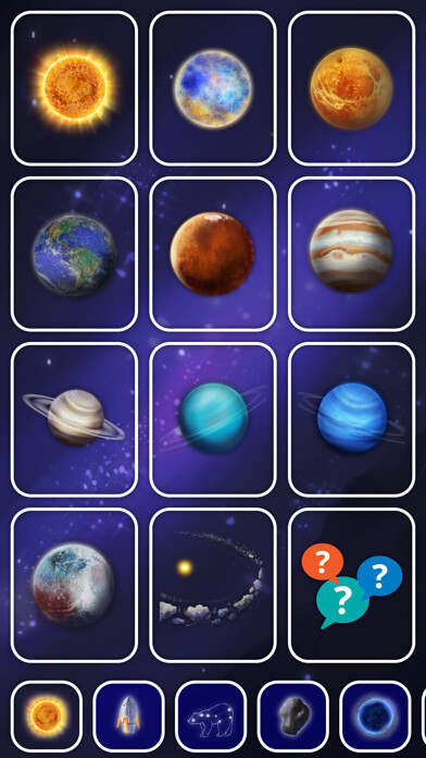 Emulate iPhone app Space. Cards for children. using MyAndroid Emulate iPhone app Space. Cards for children. using MyAndroid