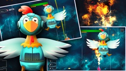 Emulate iPhone app Space Chicken Ship: Shooter Galaxy using MyAndroid Emulate iPhone app Space Chicken Ship: Shooter Galaxy using MyAndroid