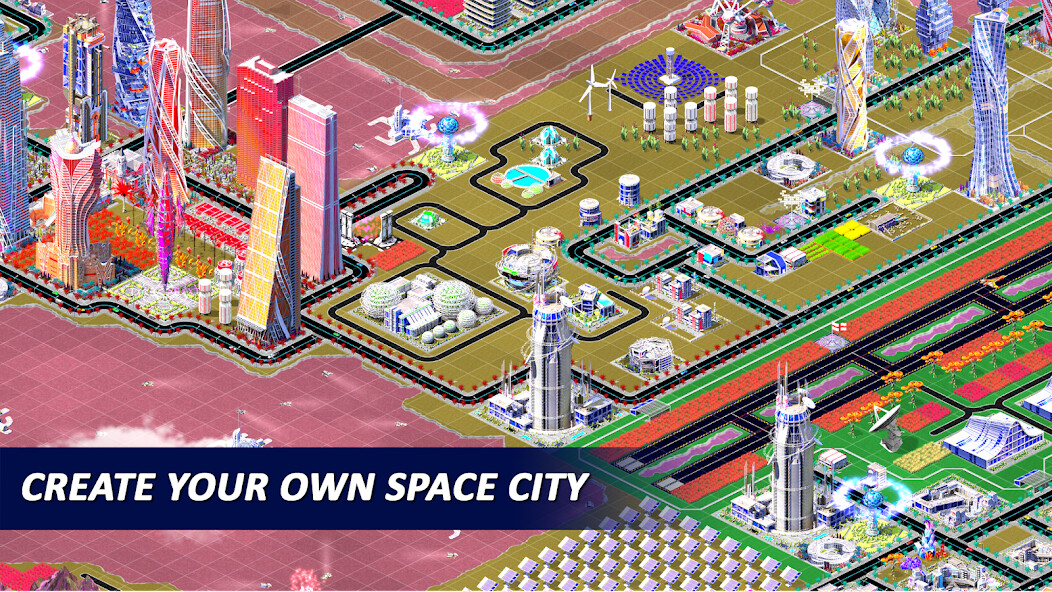 Run android online APK Space City: Town building sim from MyAndroid or emulate Space City: Town building sim using MyAndroid