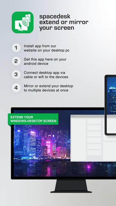 Emulate iPhone app spacedesk (multi monitor app) using MyAndroid Emulate iPhone app spacedesk (multi monitor app) using MyAndroid