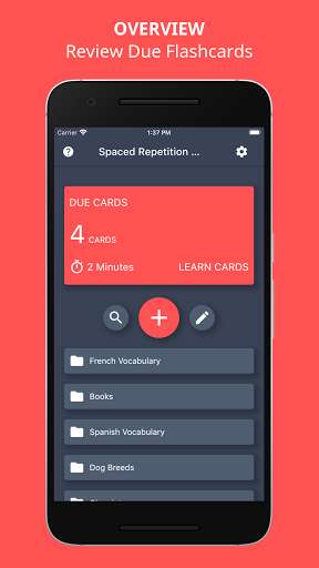 Run android online APK Spaced Repetition System Mentor with Flashcards from MyAndroid or emulate Spaced Repetition System Mentor with Flashcards using MyAndroid