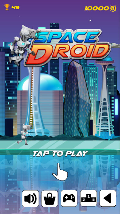 Emulate iPhone app Space Droid using MyAndroid Emulate iPhone app Space Droid using MyAndroid