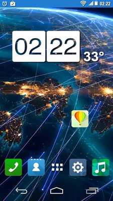 Emulate Android APK Space Earth World Wide Web LWP