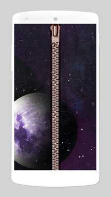 Emulate Android APK space fake zipper lock