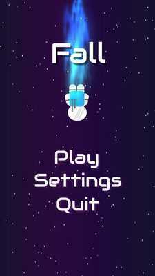 Emulate Android APK Space Fall Astronaut