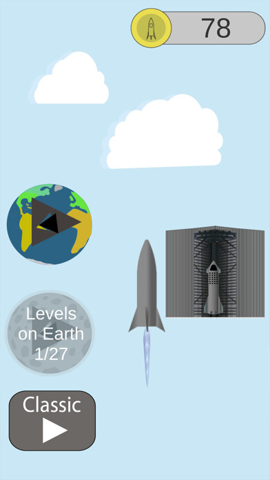 Emulate iPhone app SpaceFlex Lander using MyAndroid