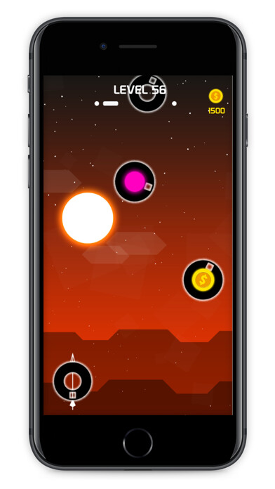 Emulate iPhone app Space Hit! using MyAndroid