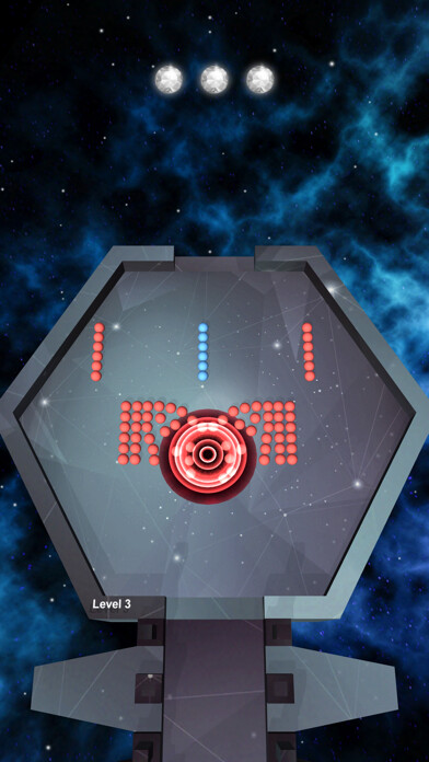 Emulate iPhone app Space Hole 3D using MyAndroid