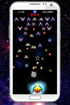 Emulate Android APK Space Intruders:Galaxia Attack