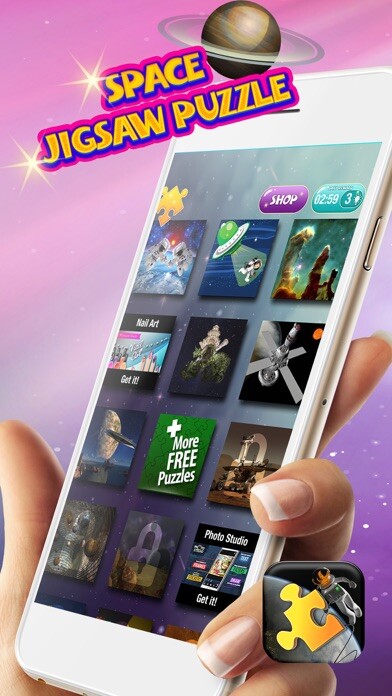 Emulate iPhone app Space Jigsaw Puzzle Free – Science Game for Kids and Adults With Stars & Planets Pic.s using MyAndroid Emulate iPhone app Space Jigsaw Puzzle Free – Science Game for Kids and Adults With Stars & Planets Pic.s using MyAndroid