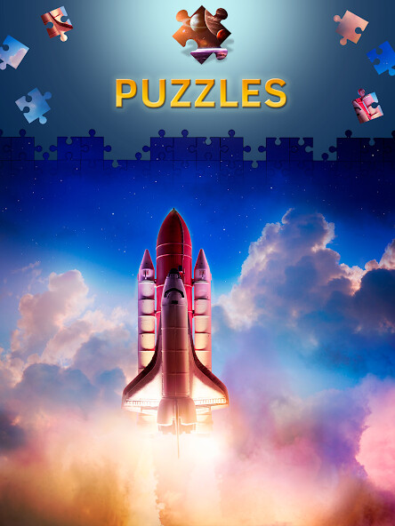 Emulate iPhone app Space Jigsaw Puzzles using MyAndroid Emulate iPhone app Space Jigsaw Puzzles using MyAndroid