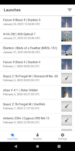 Emulate Android APK SpaceLaunch