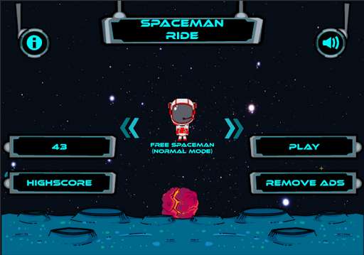 Run android online APK Spaceman Ride from MyAndroid or emulate Spaceman Ride using MyAndroid