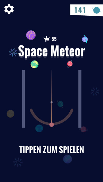 Emulate iPhone app Space Meteor using MyAndroid Emulate iPhone app Space Meteor using MyAndroid