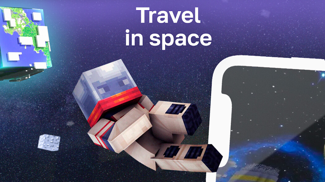 Run android online APK Space Mod mcpe from MyAndroid or emulate Space Mod mcpe using MyAndroid