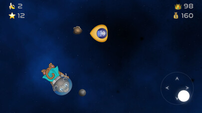Emulate iPhone app Space Monkey Madness using MyAndroid