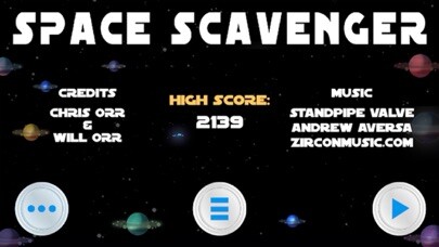 Emulate iPhone app Space Scavenger the Game using MyAndroid