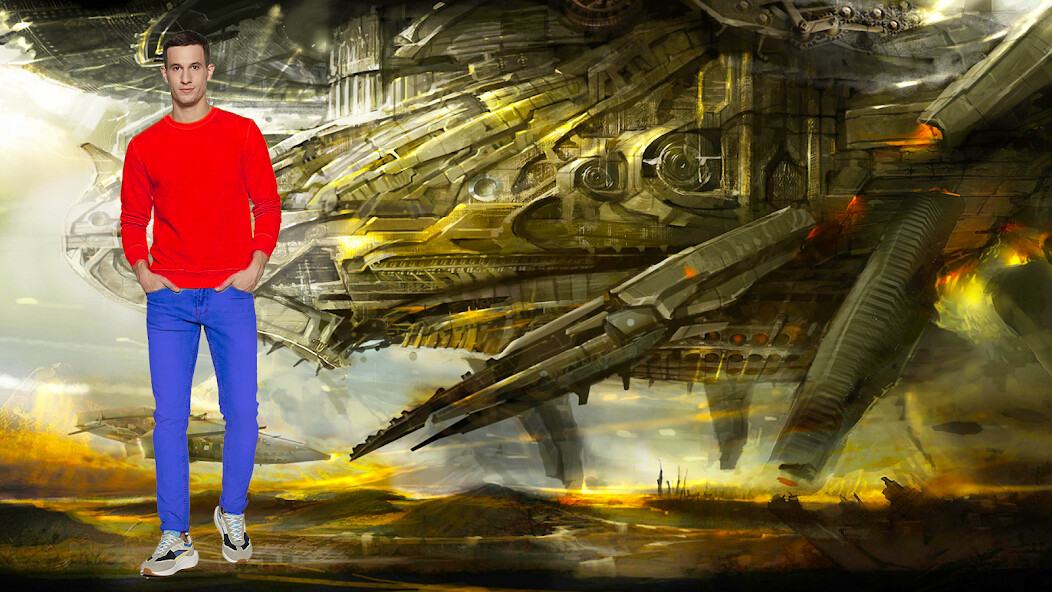 Run android online APK Spaceship Photo Editor -Frames from MyAndroid or emulate Spaceship Photo Editor -Frames using MyAndroid