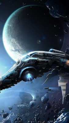 Emulate Android APK Space Ships Wallpapers