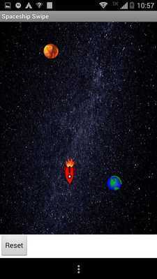 Emulate Android APK Spaceship Swipe