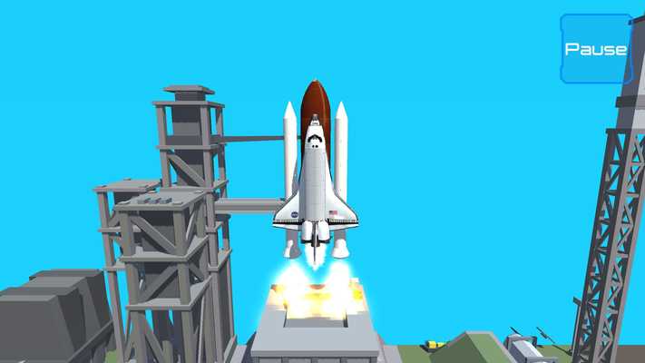 Emulate Android APK Space Shuttle Flight Agency - Spaceship Simulator