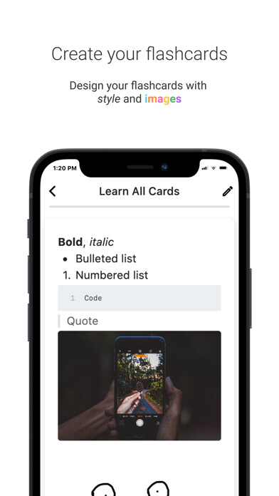 Emulate iPhone app Space: Spaced Repetition using MyAndroid Emulate iPhone app Space: Spaced Repetition using MyAndroid
