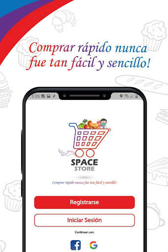 Run android online APK Space Store from MyAndroid or emulate Space Store using MyAndroid