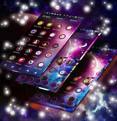 Emulate Android APK Space Wallpaper Icons Emulate Android APK Space Wallpaper Icons