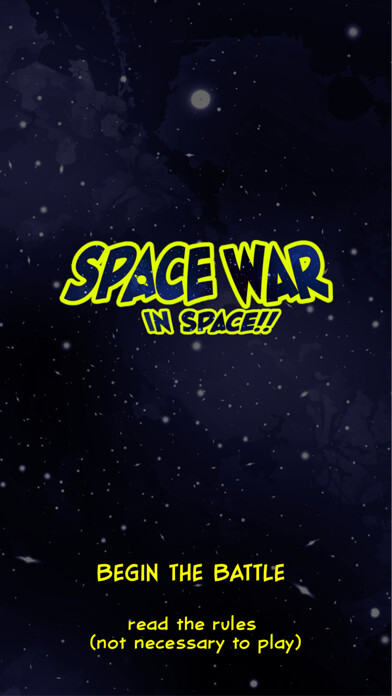 Emulate iPhone app Space War in Space!! using MyAndroid