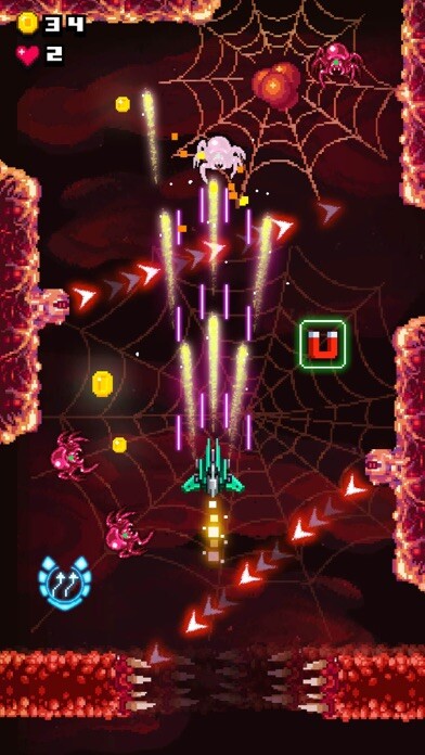 Emulate iPhone app Space War - Pixel Shooter using MyAndroid Emulate iPhone app Space War - Pixel Shooter using MyAndroid