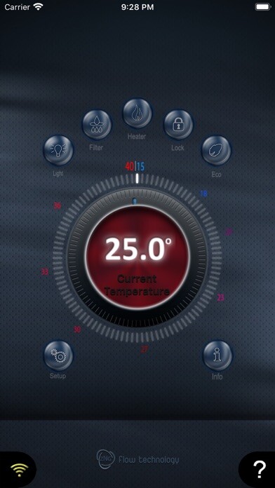 Emulate iPhone app Spa control using MyAndroid Emulate iPhone app Spa control using MyAndroid