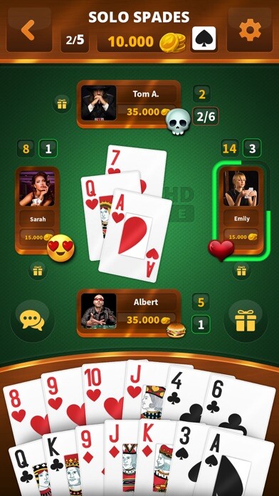 Emulate iPhone app Spades - Batak Online HD using MyAndroid Emulate iPhone app Spades - Batak Online HD using MyAndroid