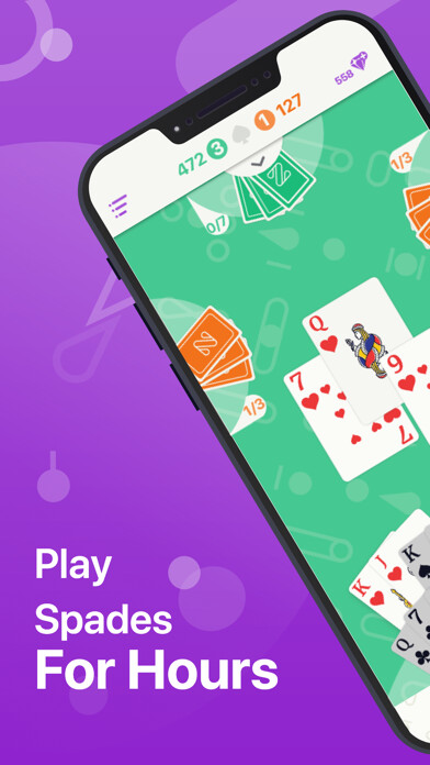 Emulate iPhone app Spades - Classic using MyAndroid