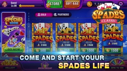 Emulate iPhone app Spades plus jokers - superhero using MyAndroid